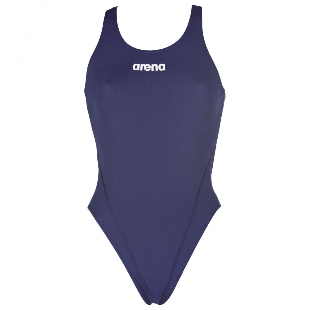 Womens Solid Swim Tech One Piece - Image 12