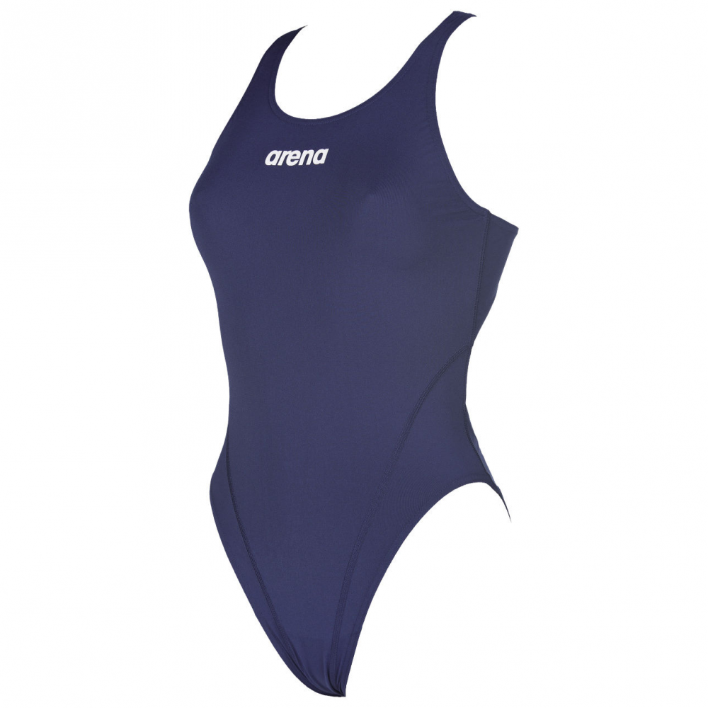 Womens Solid Swim Tech One Piece - Image 11