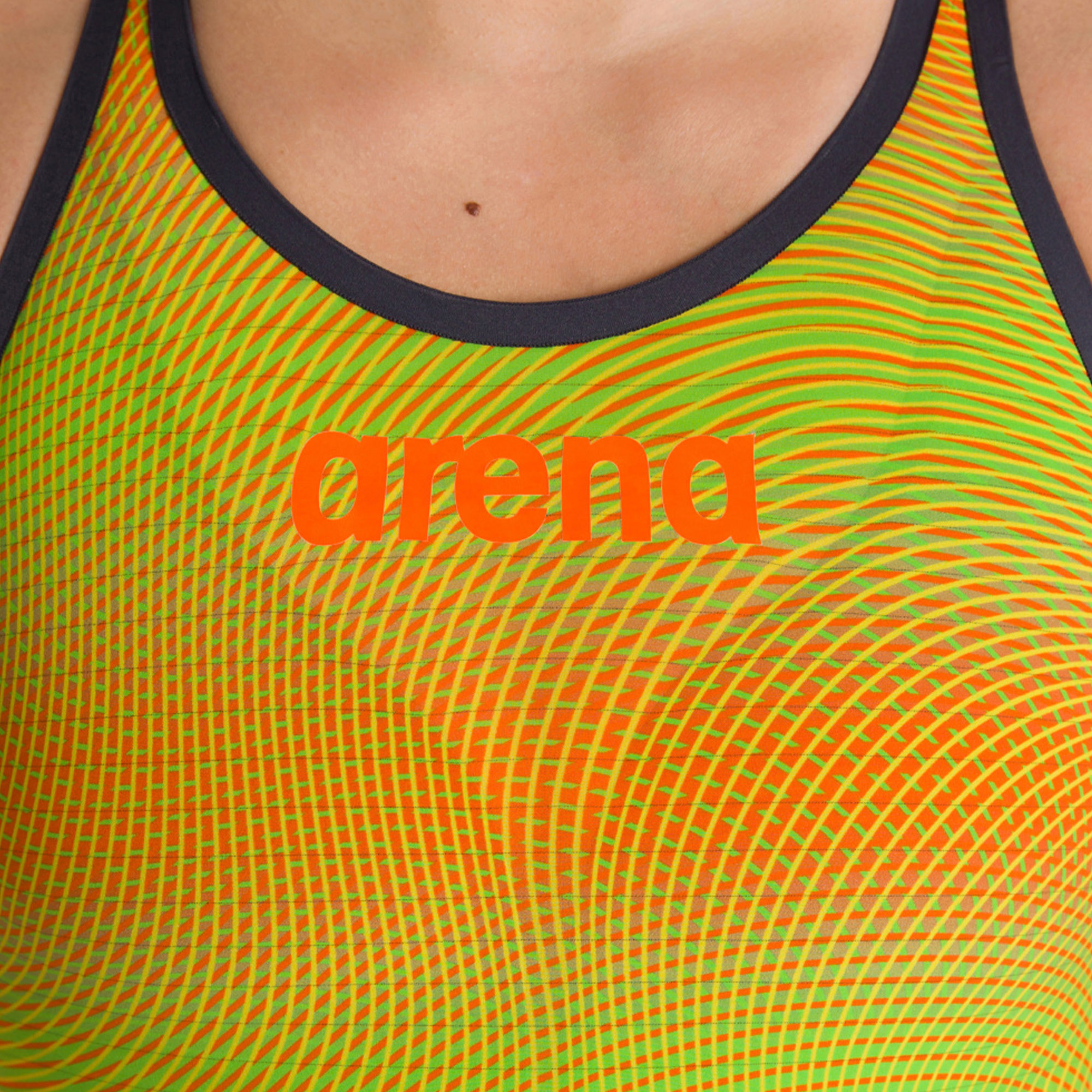 Womens Carbon Air2 FBSLO - Orange/Lime - Image 5