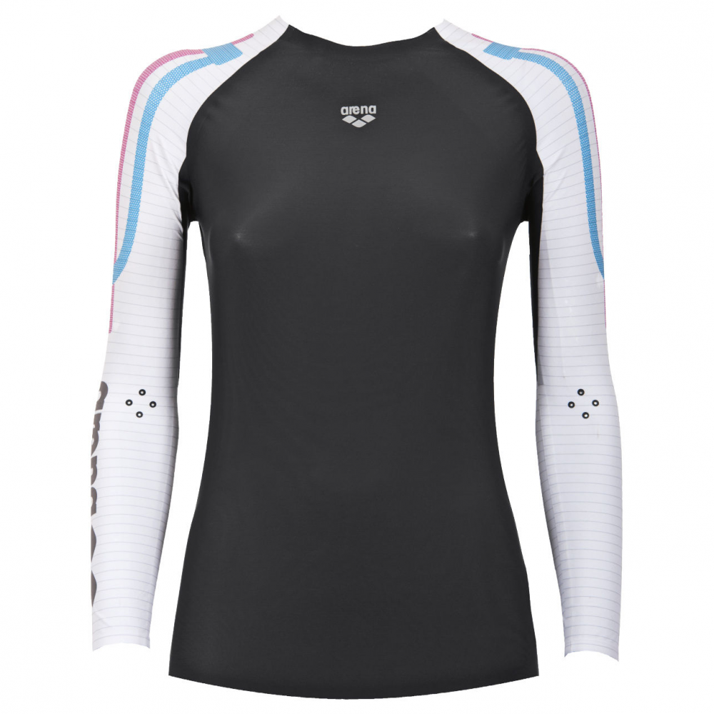 Womens Carbon Compression Long Sleeve