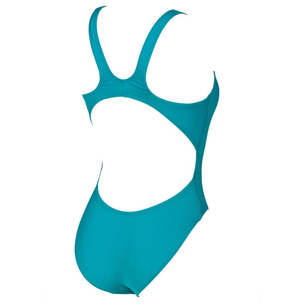 Womens Solid Swim Tech One Piece - Image 22