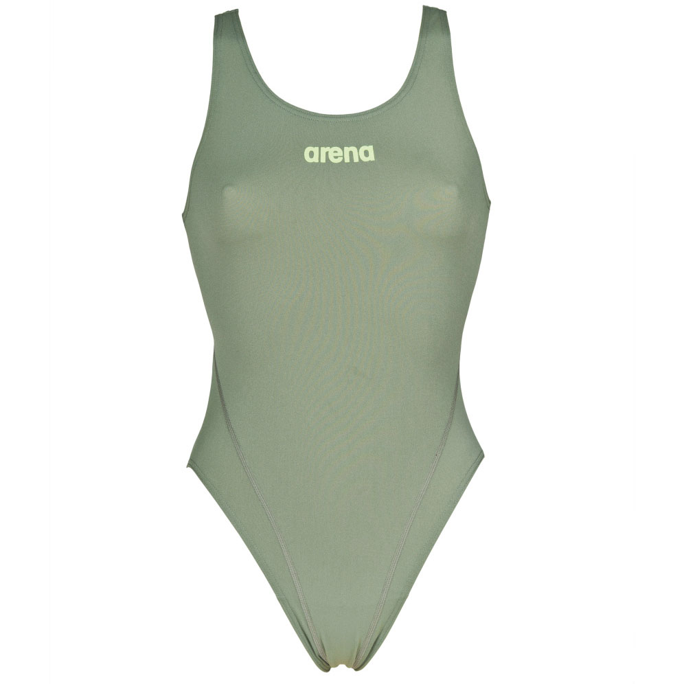 Womens Solid Swim Tech One Piece - Image 24