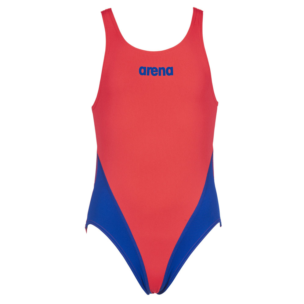 Arena G Jr Girls Solid Swim Tech Sports Swimsuit 