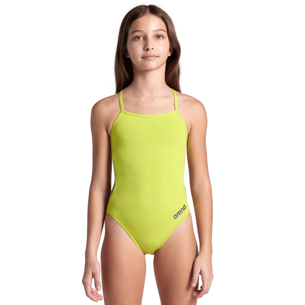 Girl's Solid Team Challenge Swimsuit - Image 12