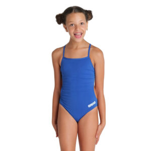 Girl's Solid Team Challenge Swimsuit