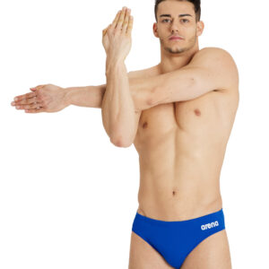 Mens Solid Team Swim Briefs