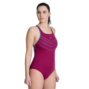 Womens Losange Swim Pro Back Swimsuit