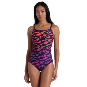 Womens Surfs Up Lightdrop Back Swimsuit