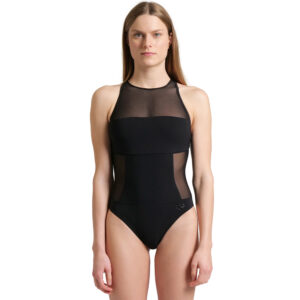 Womens Mesh Panels Swimsuit