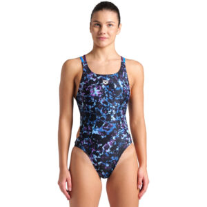 Womens Rockin Tech Back Swimsuit