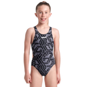 Girls Escape Tech Back Swimsuit