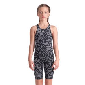 Girls' Printed Full Body Swimsuit