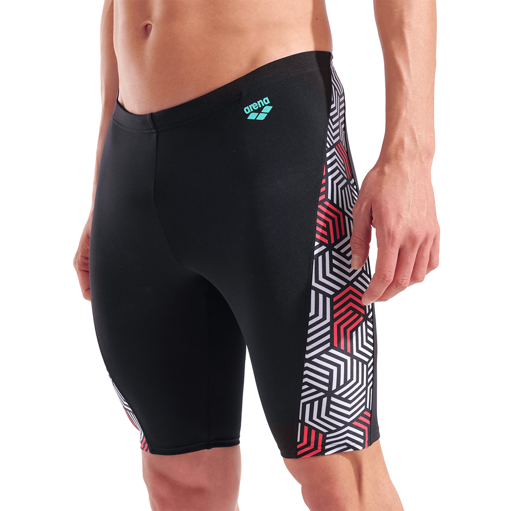 Men's Geometry Swim Jammer